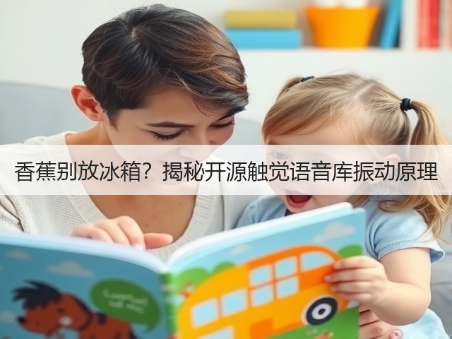 香蕉别放冰箱?揭秘开源触觉语音库振动原理(图1) 香蕉别放冰箱?揭秘开源触觉语音库振动原理(图1)