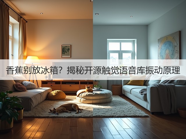 香蕉别放冰箱?揭秘开源触觉语音库振动原理(图3) 香蕉别放冰箱?揭秘开源触觉语音库振动原理(图3)