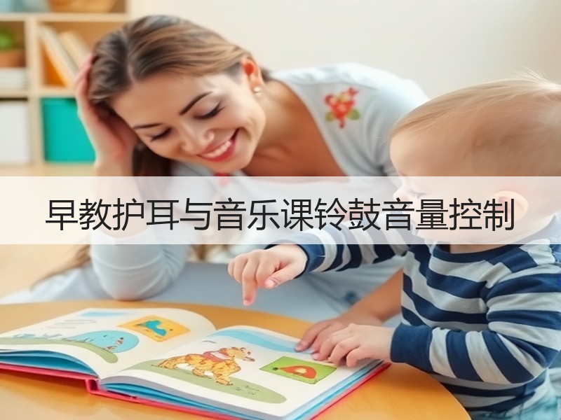 早教护耳与音乐课铃鼓音量控制
