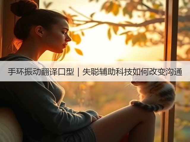 手环振动翻译口型|失聪辅助科技如何改变沟通(图1) 手环振动翻译口型|失聪辅助科技如何改变沟通(图1)