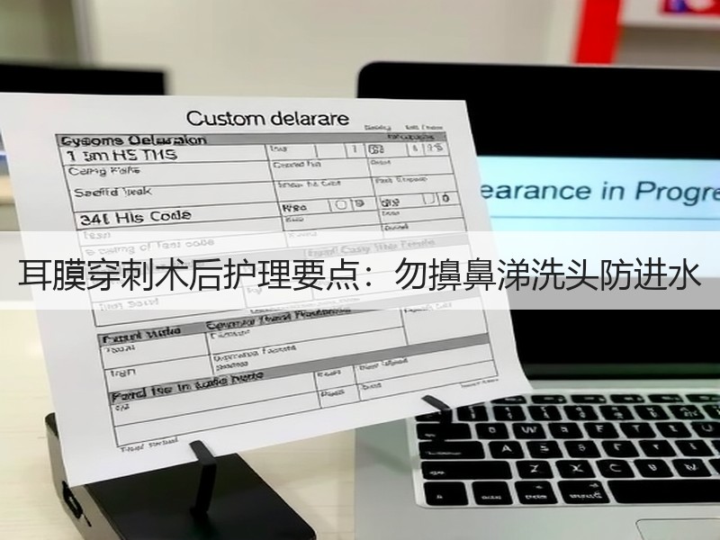 耳膜穿刺术后护理要点：勿擤鼻涕洗头防进水