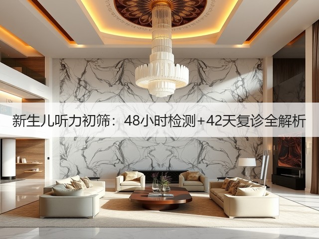 新生儿听力初筛:48小时检测+42天复诊全解析(图1) 新生儿听力初筛:48小时检测+42天复诊全解析(图1)