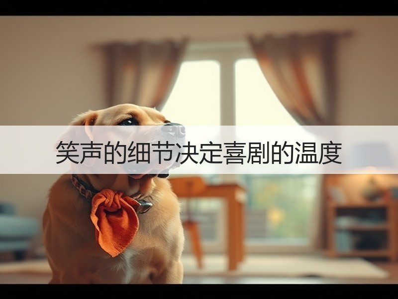 笑声的细节决定喜剧的温度