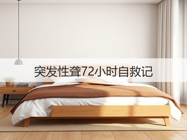 突发性聋72小时自救记(图1)