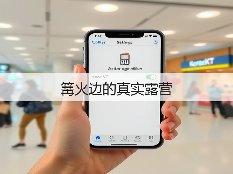 篝火边的真实露营