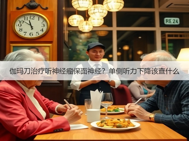 伽玛刀治疗听神经瘤保面神经？单侧听力下降该查什么(图1)