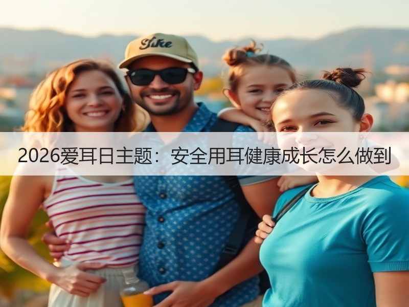 2026爱耳日主题：安全用耳健康成长怎么做到