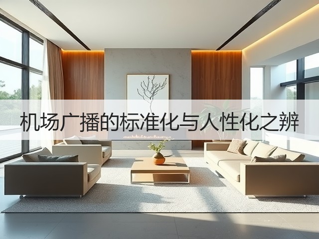 机场广播的标准化与人性化之辨(图3)