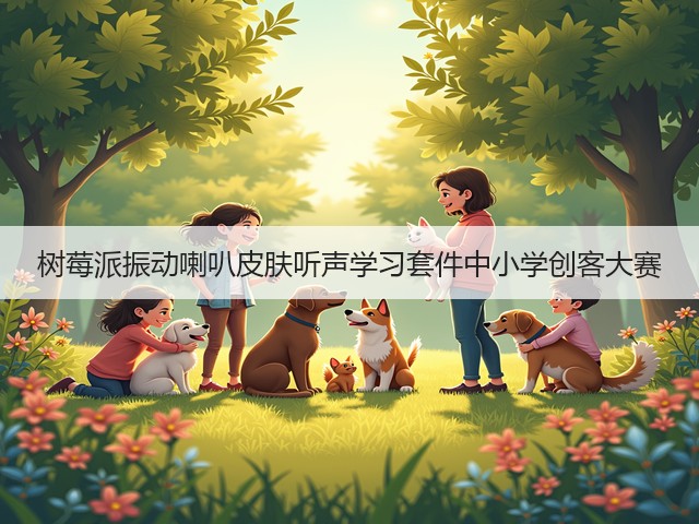 树莓派振动喇叭皮肤听声学习套件中小学创客大赛(图3) 树莓派振动喇叭皮肤听声学习套件中小学创客大赛(图3)