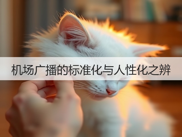 机场广播的标准化与人性化之辨(图2)