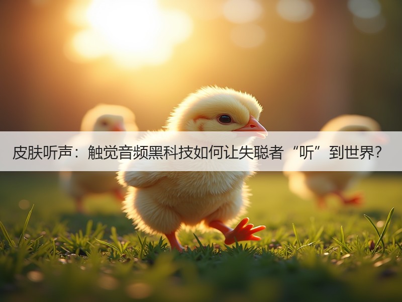 皮肤听声：触觉音频黑科技如何让失聪者“听”到世界？