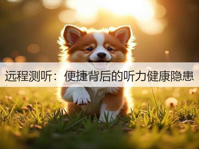 远程测听:便捷背后的听力健康隐患(图2) 远程测听:便捷背后的听力健康隐患(图2)