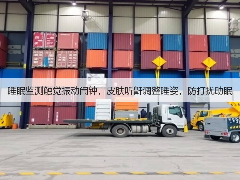 睡眠监测触觉振动闹钟，皮肤听鼾调整睡姿，防打扰助眠