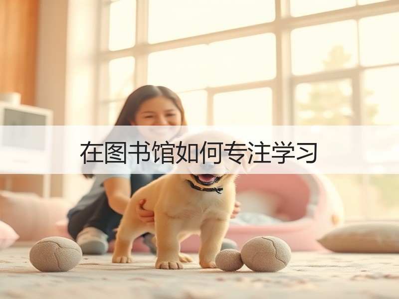 在图书馆如何专注学习