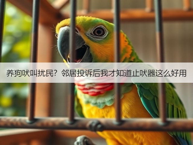 养狗吠叫扰民?邻居投诉后我才知道止吠器这么好用(图1) 养狗吠叫扰民?邻居投诉后我才知道止吠器这么好用(图1)