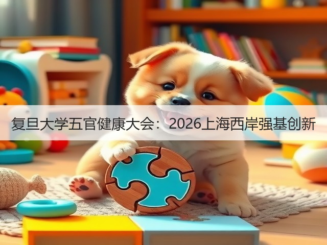 复旦大学五官健康大会：2026上海西岸强基创新(图1)