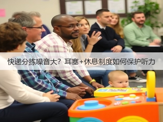 快递分拣噪音大？耳塞+休息制度如何保护听力(图1)