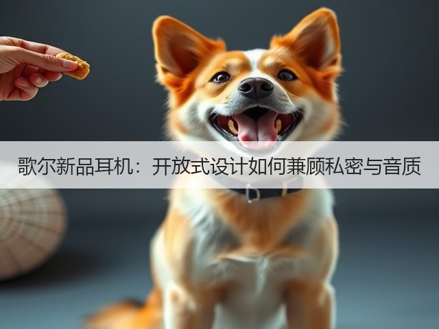 歌尔新品耳机：开放式设计如何兼顾私密与音质(图2)