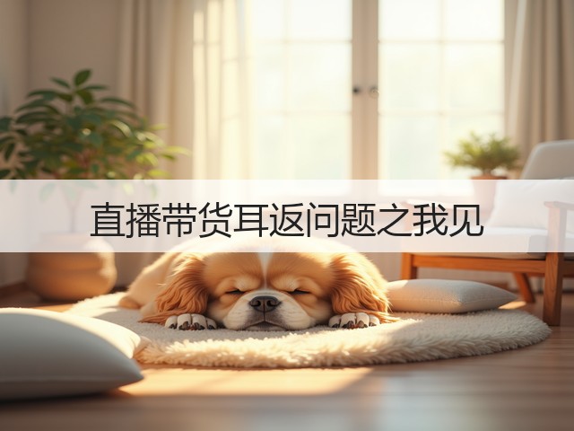 直播带货耳返问题之我见(图3) 直播带货耳返问题之我见(图3)