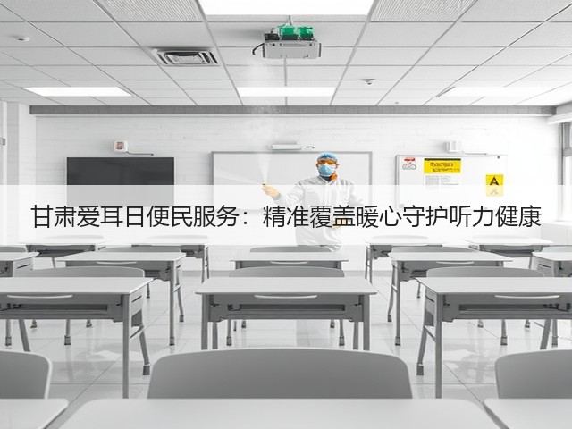 甘肃爱耳日便民服务:精准覆盖暖心守护听力健康(图3) 甘肃爱耳日便民服务:精准覆盖暖心守护听力健康(图3)