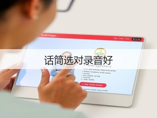 话筒选对录音好(图1) 话筒选对录音好(图1)