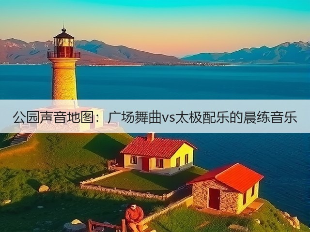 公园声音地图:广场舞曲vs太极配乐的晨练音乐(图1) 公园声音地图:广场舞曲vs太极配乐的晨练音乐(图1)