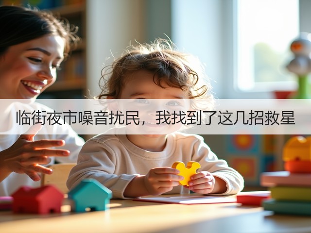 临街夜市噪音扰民,我找到了这几招救星(图1) 临街夜市噪音扰民,我找到了这几招救星(图1)
