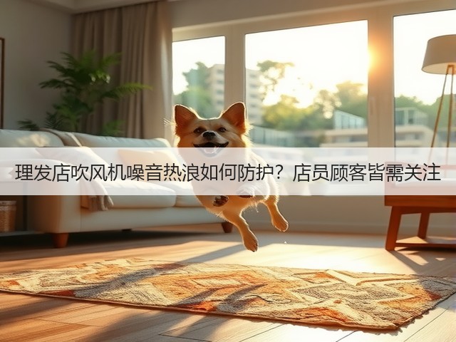 理发店吹风机噪音热浪如何防护？店员顾客皆需关注(图2)