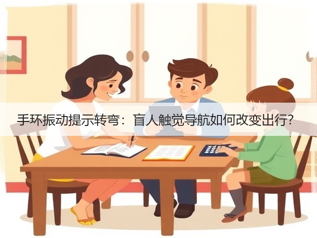 手环振动提示转弯：盲人触觉导航如何改变出行？(图1)