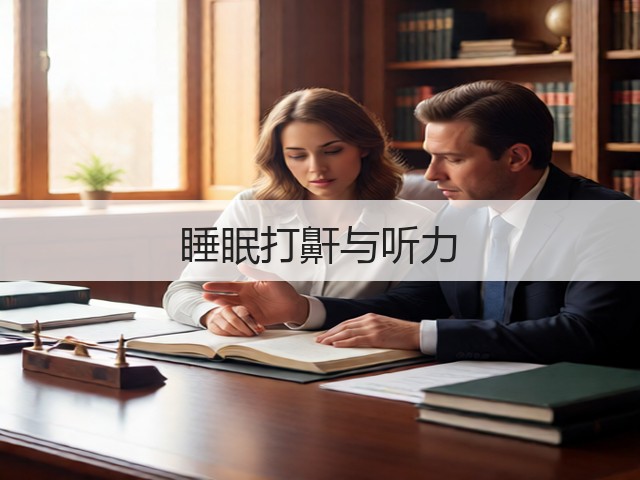 睡眠打鼾与听力(图1) 睡眠打鼾与听力(图1)