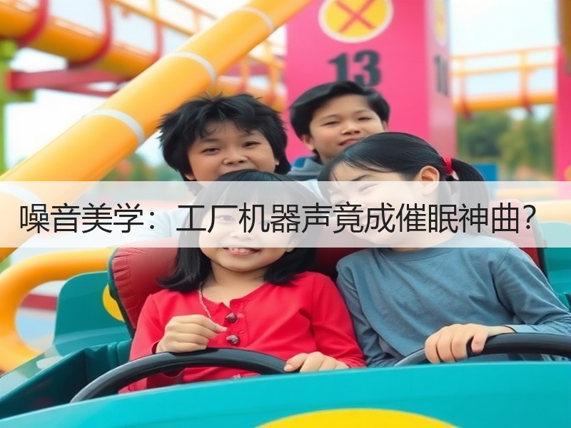 噪音美学：工厂机器声竟成催眠神曲？