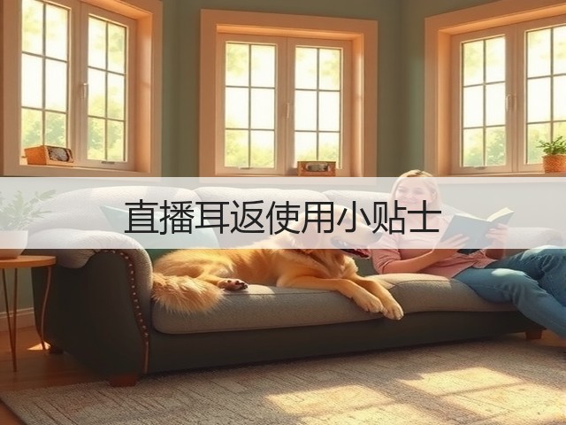 直播耳返使用小贴士(图3) 直播耳返使用小贴士(图3)