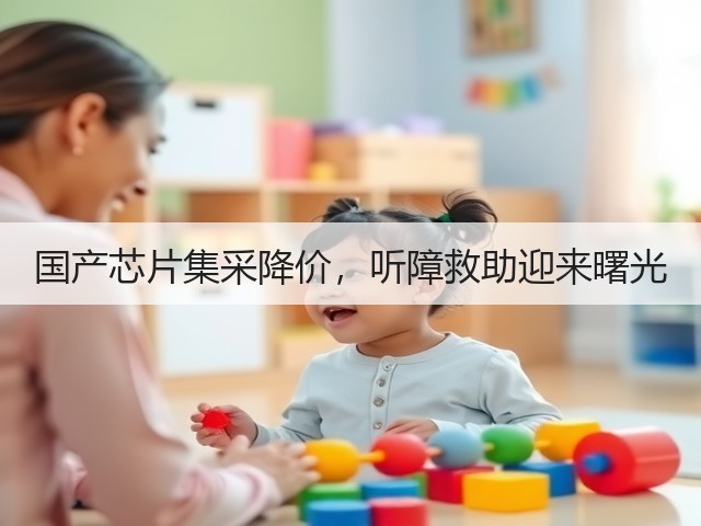 国产芯片集采降价,听障救助迎来曙光(图1) 国产芯片集采降价,听障救助迎来曙光(图1)
