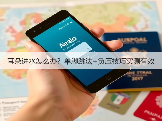 耳朵进水怎么办?单脚跳法+负压技巧实测有效(图1) 耳朵进水怎么办?单脚跳法+负压技巧实测有效(图1)