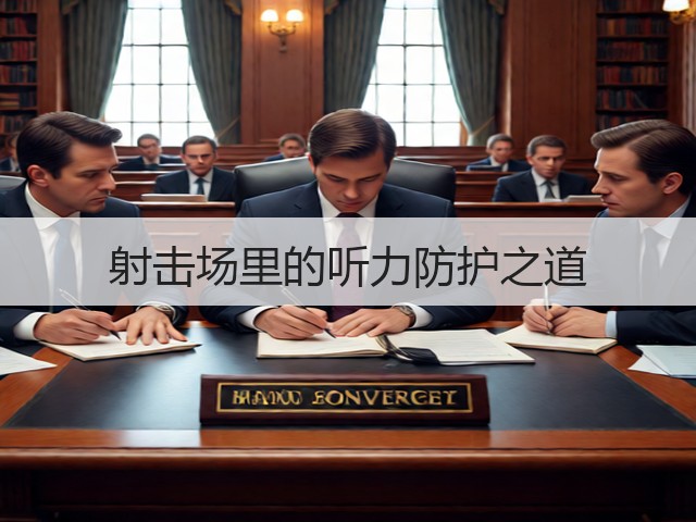 射击场里的听力防护之道(图1) 射击场里的听力防护之道(图1)
