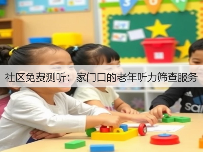 社区免费测听：家门口的老年听力筛查服务