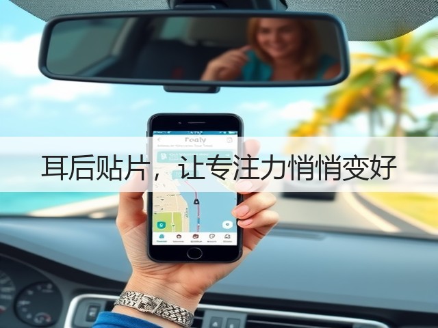 耳后贴片,让专注力悄悄变好(图1) 耳后贴片,让专注力悄悄变好(图1)