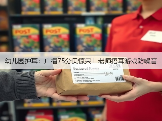 幼儿园护耳:广播75分贝惊呆!老师捂耳游戏防噪音(图1) 幼儿园护耳:广播75分贝惊呆!老师捂耳游戏防噪音(图1)