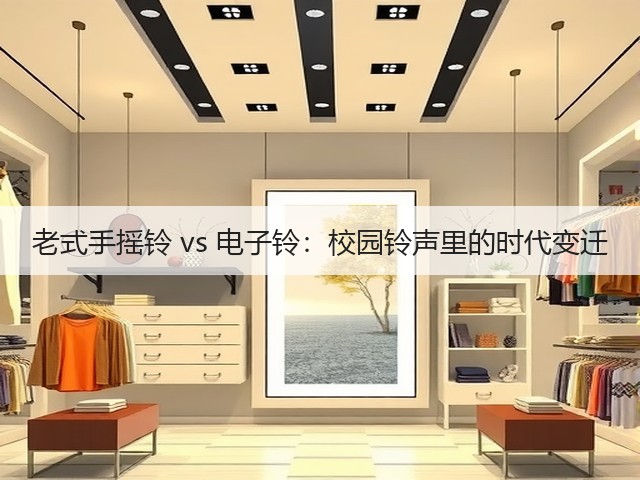 老式手摇铃 vs 电子铃:校园铃声里的时代变迁(图2) 老式手摇铃 vs 电子铃:校园铃声里的时代变迁(图2)