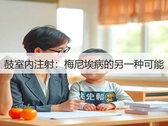 鼓室内注射:梅尼埃病的另一种可能(图1) 鼓室内注射:梅尼埃病的另一种可能(图1)