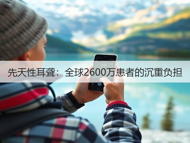 先天性耳聋:全球2600万患者的沉重负担(图1) 先天性耳聋:全球2600万患者的沉重负担(图1)