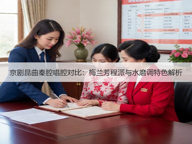 京剧昆曲秦腔唱腔对比:梅兰芳程派与水磨调特色解析(图1) 京剧昆曲秦腔唱腔对比:梅兰芳程派与水磨调特色解析(图1)