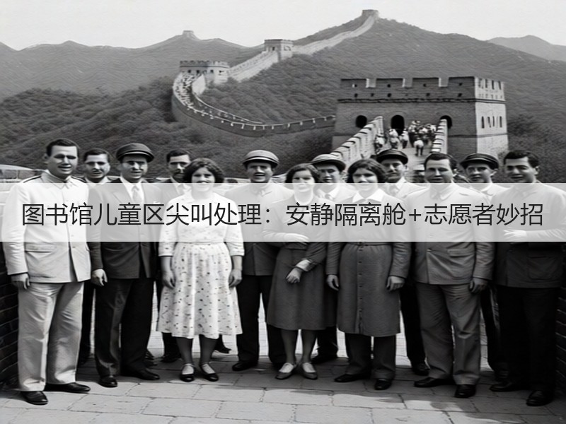 图书馆儿童区尖叫处理：安静隔离舱+志愿者妙招