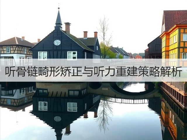 听骨链畸形矫正与听力重建策略解析(图2) 听骨链畸形矫正与听力重建策略解析(图2)