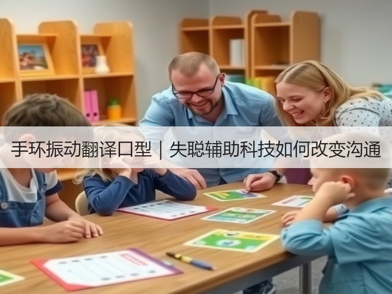 手环振动翻译口型｜失聪辅助科技如何改变沟通
