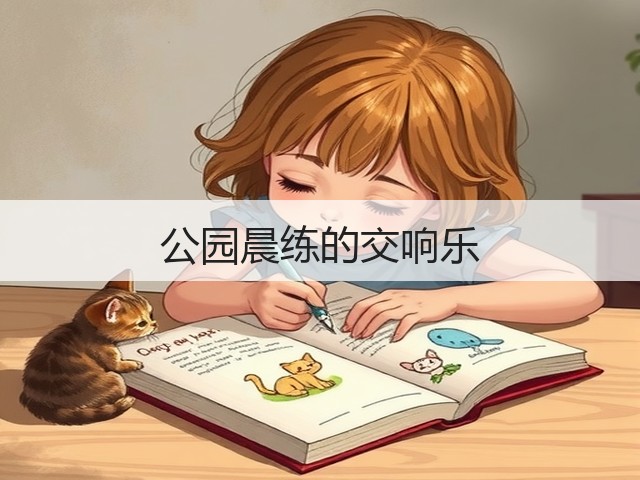 公园晨练的交响乐(图1) 公园晨练的交响乐(图1)
