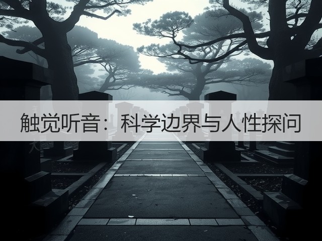 触觉听音:科学边界与人性探问(图1) 触觉听音:科学边界与人性探问(图1)