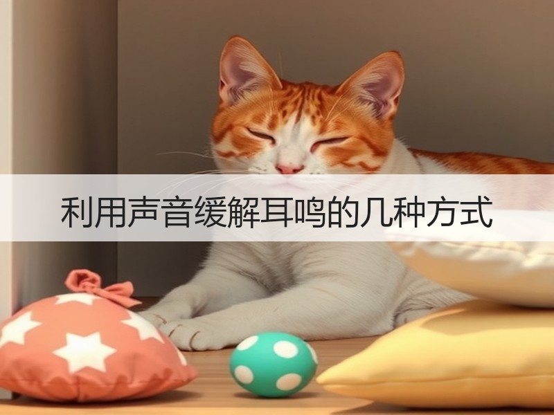 利用声音缓解耳鸣的几种方式
