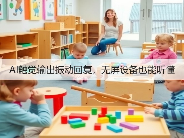 AI触觉输出振动回复,无屏设备也能听懂(图2) AI触觉输出振动回复,无屏设备也能听懂(图2)