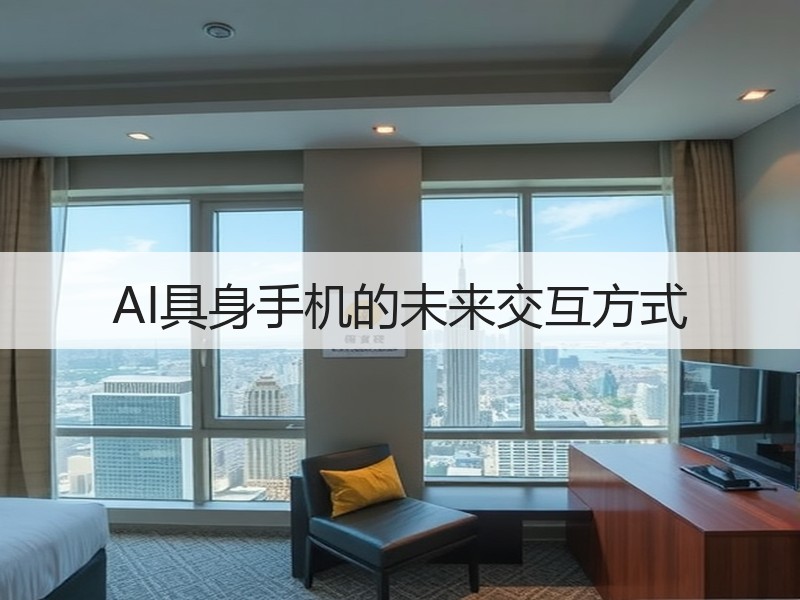 AI具身手机的未来交互方式